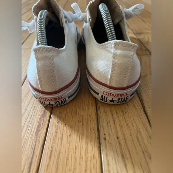Converse All Star Chuck Taylor Ivory White Canvas 3J256 Sneakers Shoes Women’s 8 - Picture 3 of 7